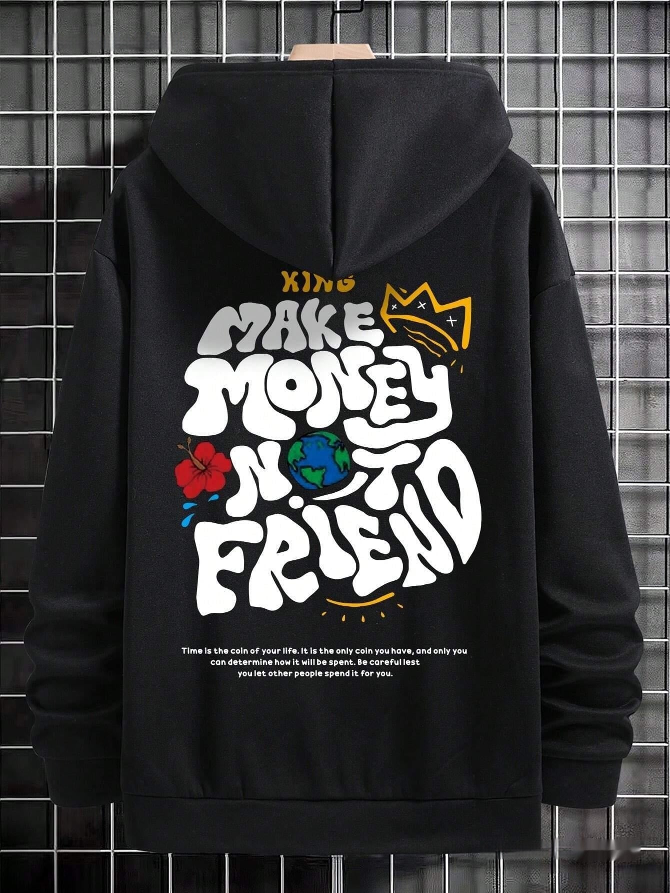 Harajuku Fashion Hooded Sweatshirt