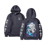 Dark style sportswear women's hoodie Gothic couple butterfly skull Harajuku large-sized hoodie hoodie hoodie